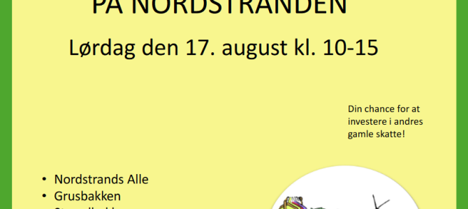 GADE-LOPPEMARKED PÅ NORDSTRANDEN